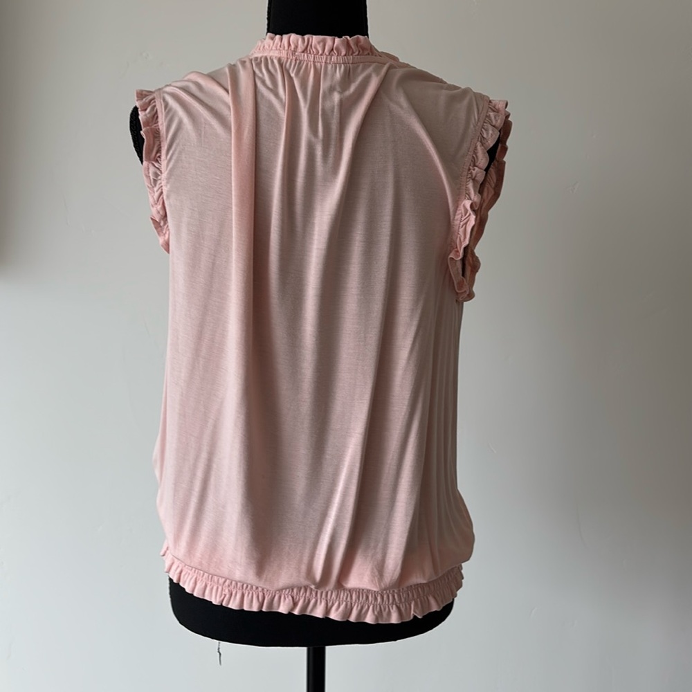 Spense Light Pink Ruffled Blouse - Picture 4 of 4